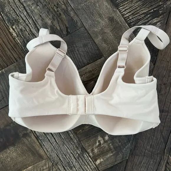 *NWOT Wacoal 852189 How Perfect Wire Free T-Shirt Bra Sand – 34DD - Picture 6 of 7